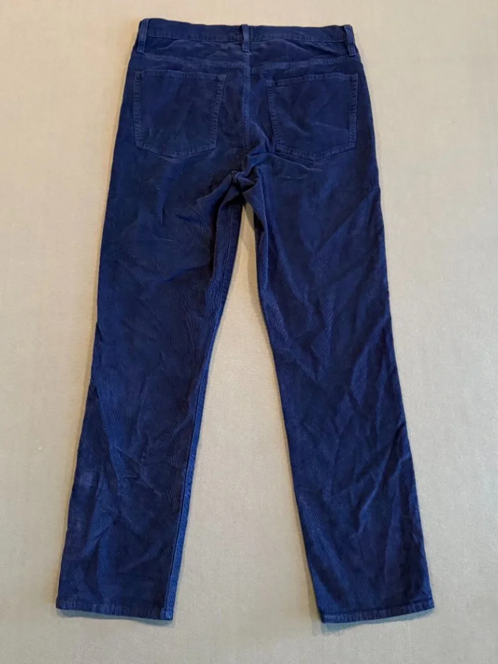 J.Crew Vintage Slim Straight Corduroy Pants Navy Blue Men’s 31T NWT